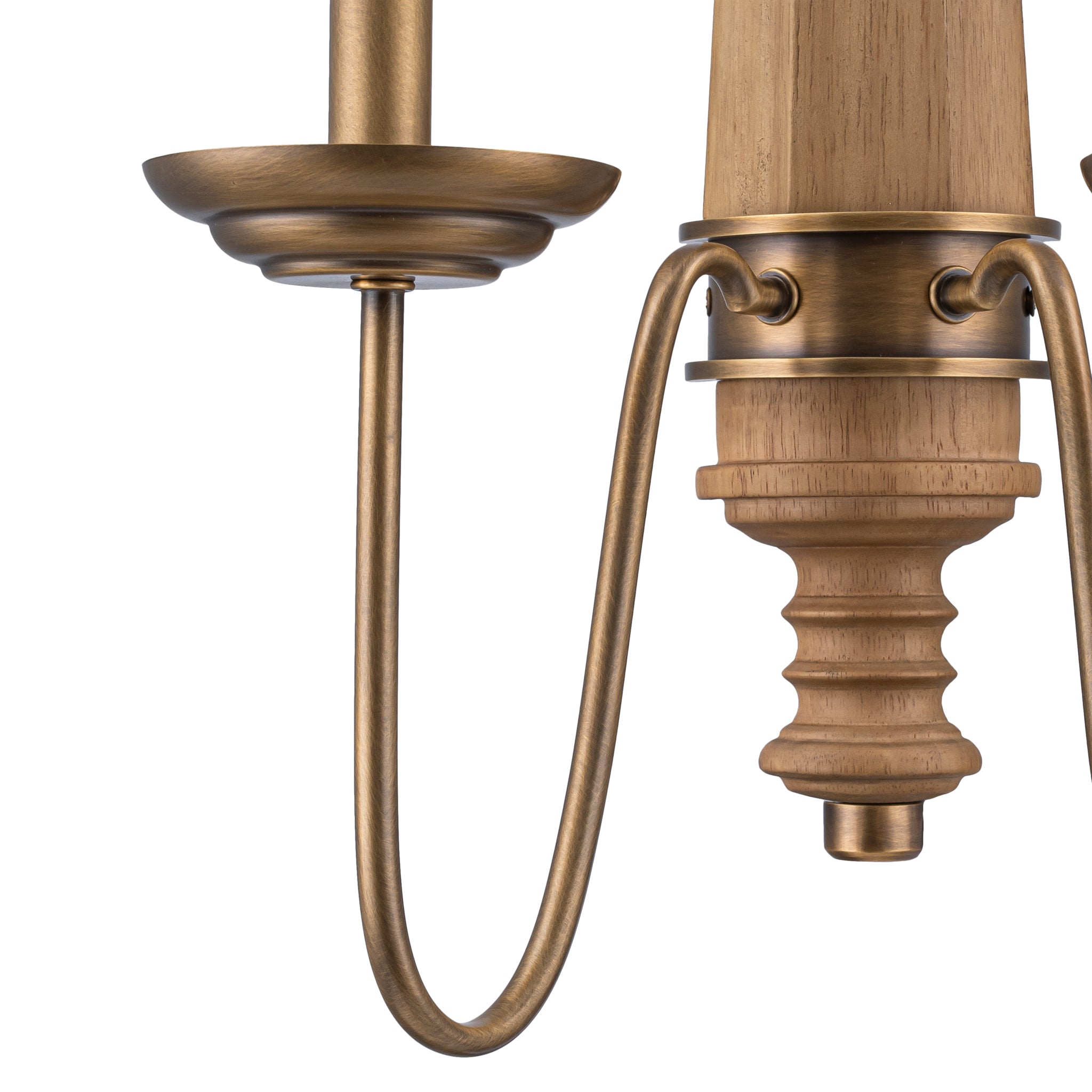 Dinner at 5 Light Chandelier - Heritage Bronze