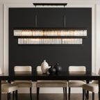 Double Take 6 Light 2-Tier Linear - Heritage Black