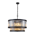 Double Take 14 Light 2-Tier Pendant - Heritage Black