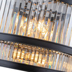 Double Take 14 Light 2-Tier Pendant - Heritage Black