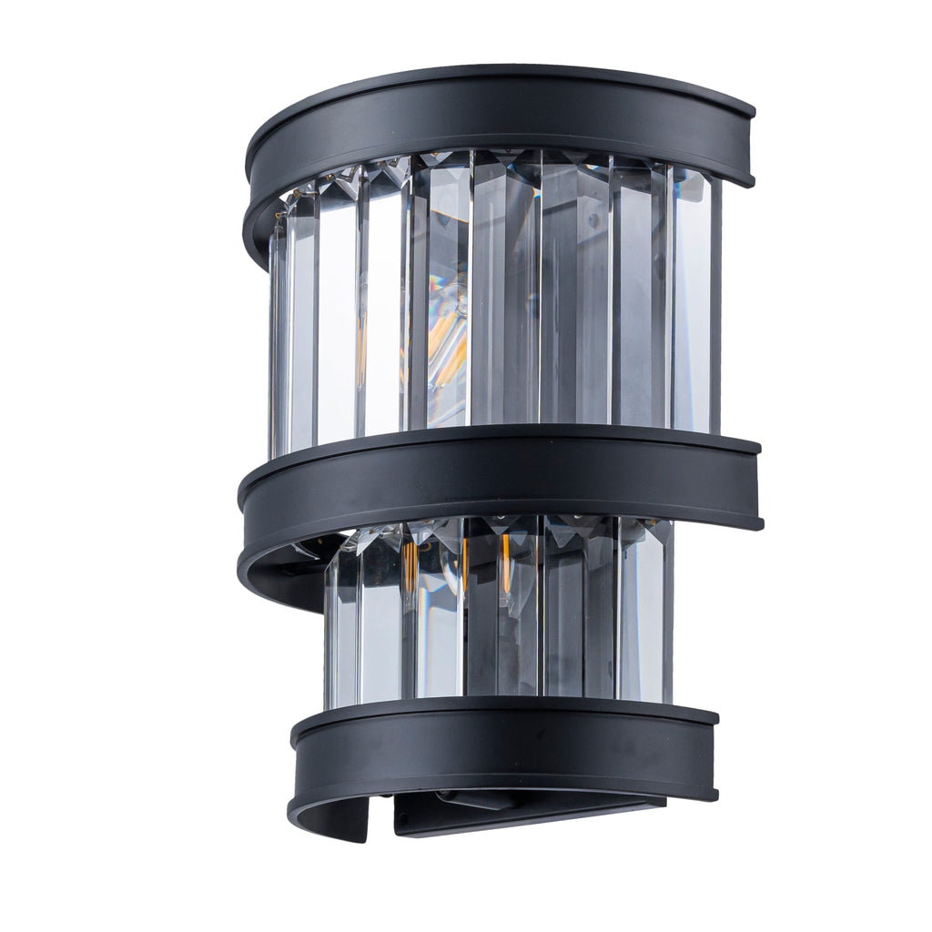 Double Take 2 Light 2-Tier Sconce - Heritage Black