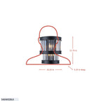 Double Take 2 Light 2-Tier Sconce - Heritage Black