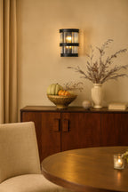Double Take 2 Light 2-Tier Sconce - Heritage Black