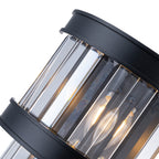 Double Take 2 Light 2-Tier Sconce - Heritage Black