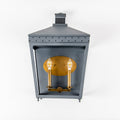 Midnight Manor 2 Light Sconce - Blackened Zinc/Antique Bronze
