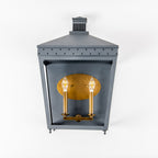 Midnight Manor 2 Light Sconce - Blackened Zinc/Antique Bronze