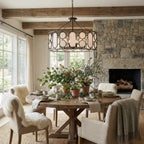 Oval Office  6 Light Pendant