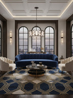 Oval Office  6 Light Pendant