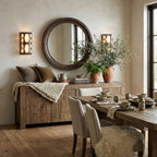 Oval Office 2 Light Sconce - Dark Bronze