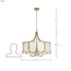 Panelist 6 Light Pendant