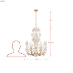 Petal Court 9 Light Chandelier