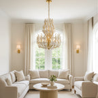 Petal Court 9 Light Chandelier