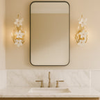 Petal Court 2 Light wall sconce