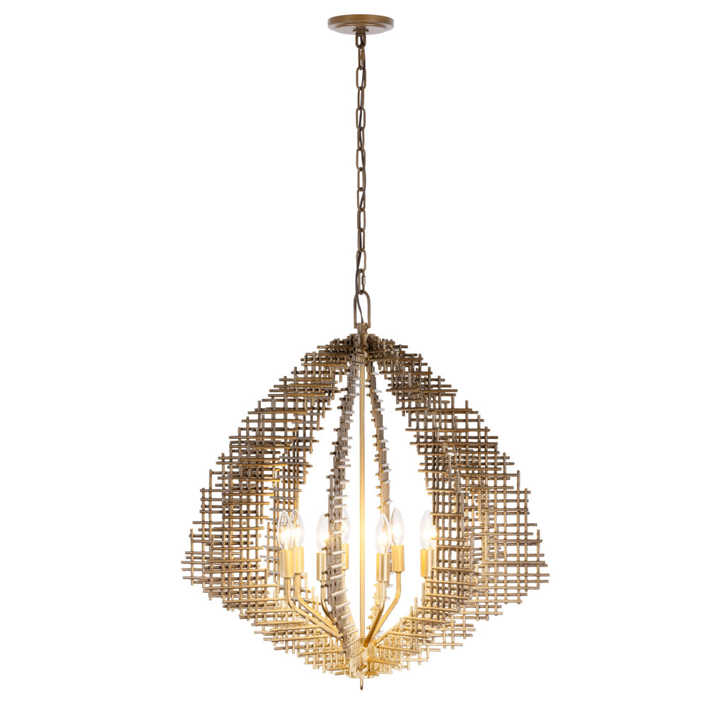 Construct 8 Light Pendant