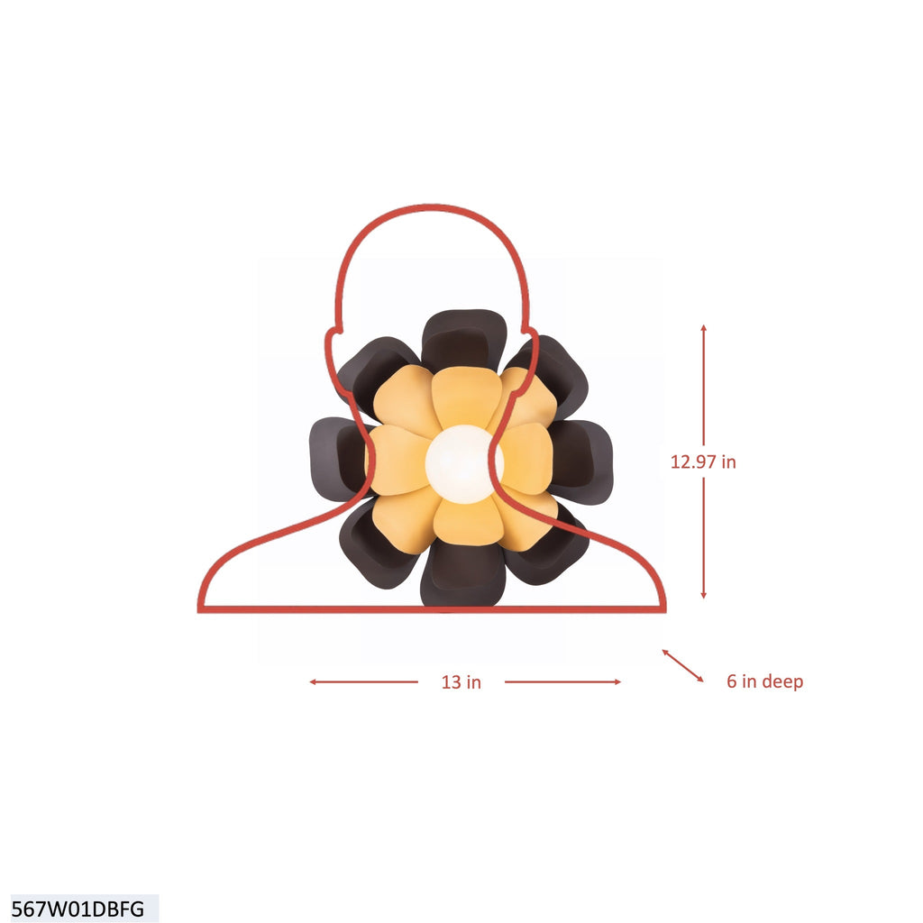 Botanic Panic 1 Light Wall or Ceiling Flush Mount