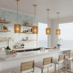 Urchin 1 Light Cylinder Pendant