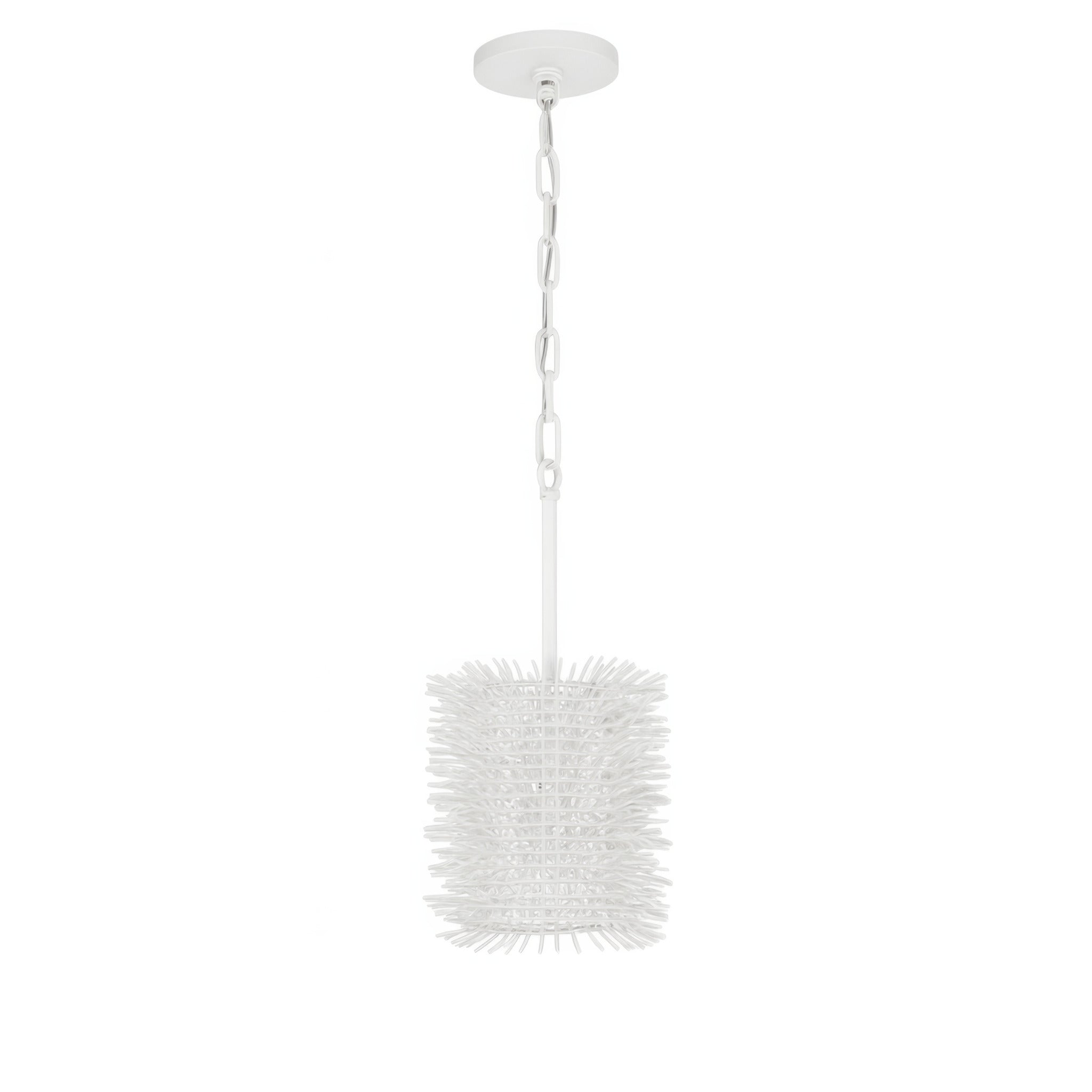 Urchin 1 Light Cylinder Mini Pendant