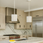 Urchin 1 Light Cylinder Mini Pendant