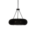 Urchin 6 Light Pendant - Black