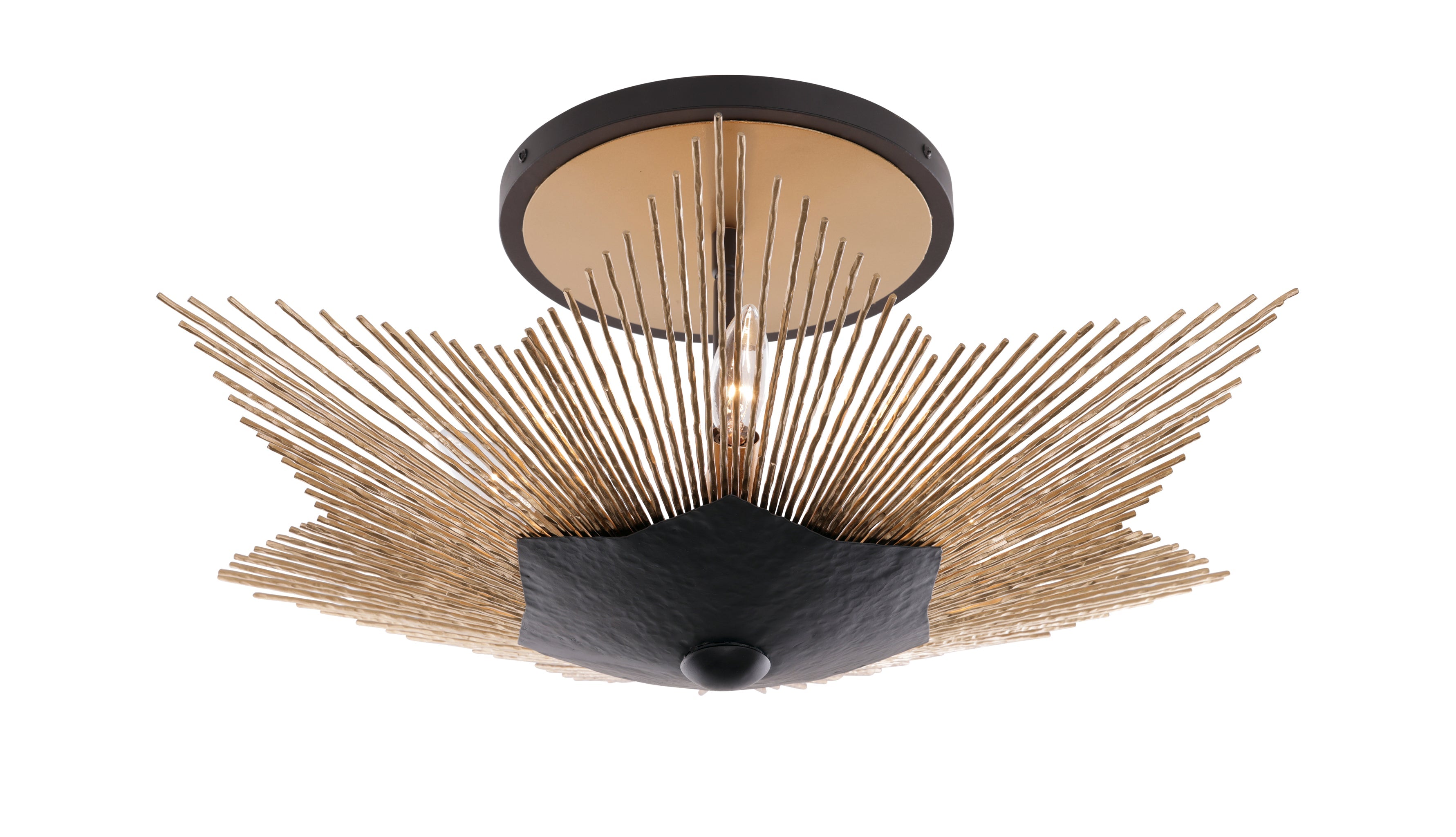Aristocrat 3  Light Semi Flush