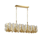 Brass Tax 12 Light Linear Chandelier