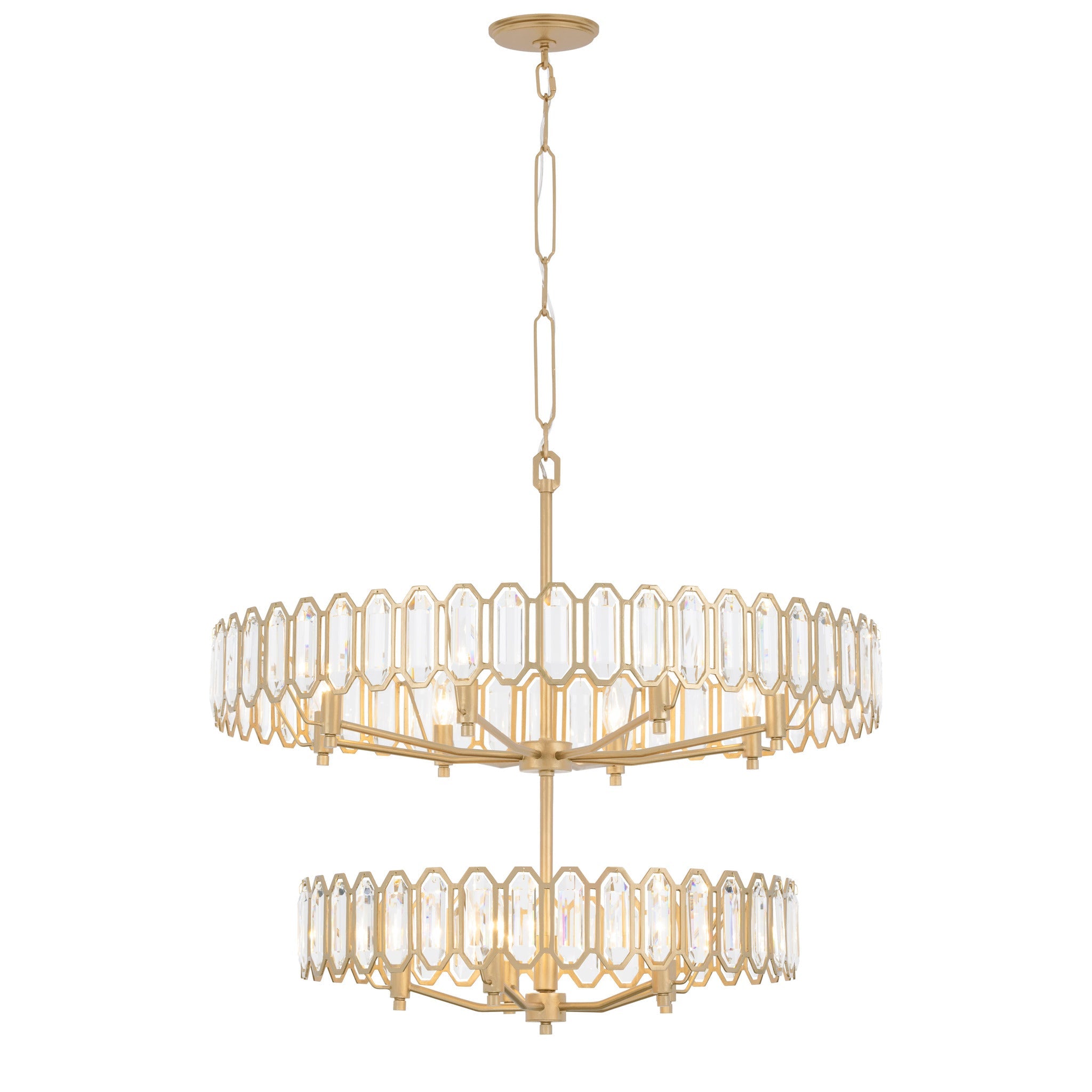 Drama Club 13 Light 2 Tier Pendant