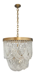 Solaire 6-lt Pendant - Antique Bronze