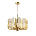 Brass Tax 6 Light Chandelier