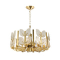 Brass Tax 8 Light Chandelier