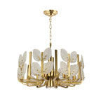 Brass Tax 8 Light Chandelier