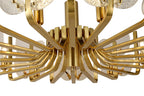 Brass Tax 11 Light Chandelier