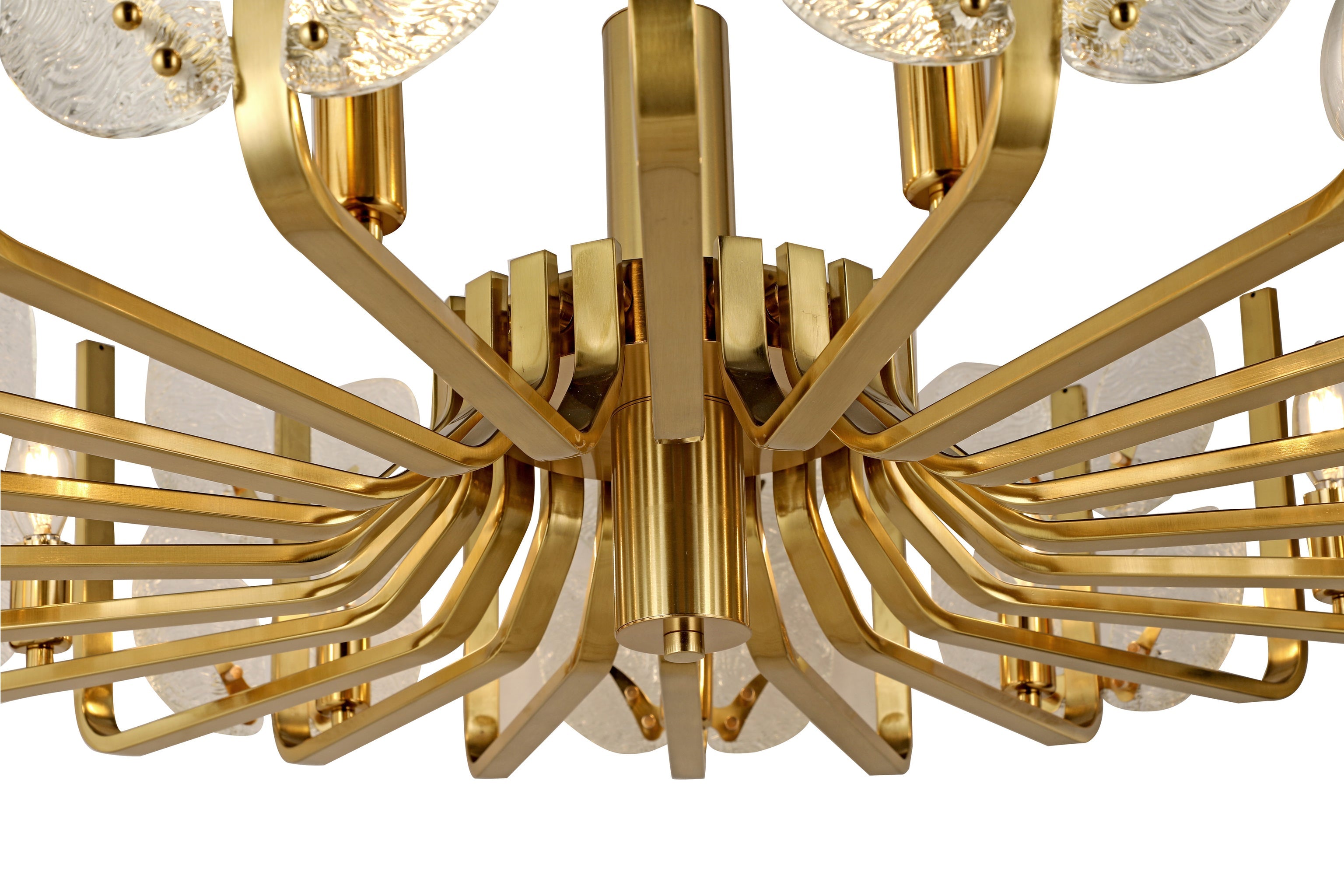 Brass Tax 11 Light Chandelier