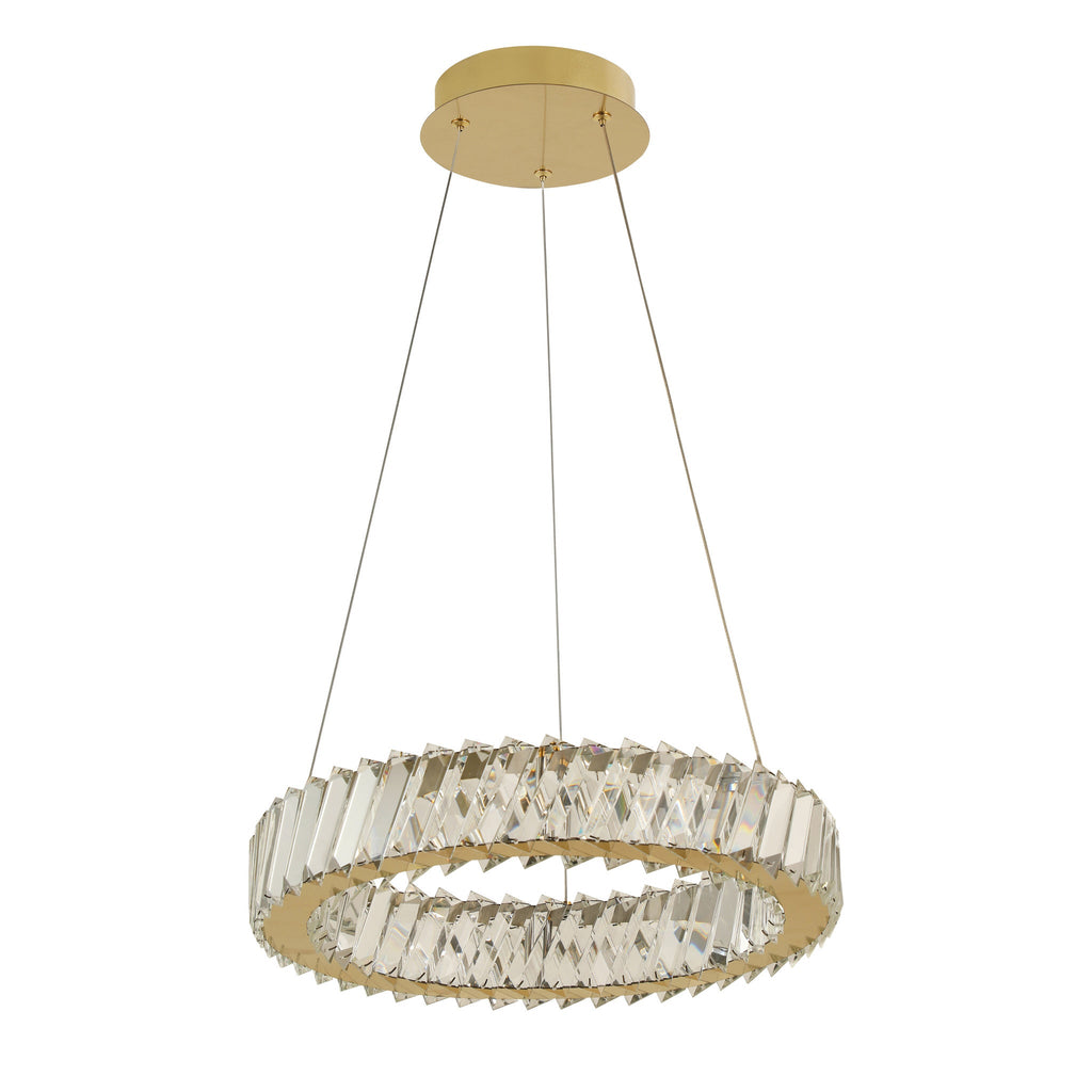 Golden Ratio 16 inch LED Crystal Pendant