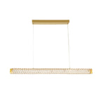 Golden Ratio 43 in LED Crystal Linear Pendant