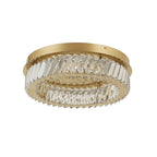 Golden Ratio 16 inch LED Crystal Flush Mount