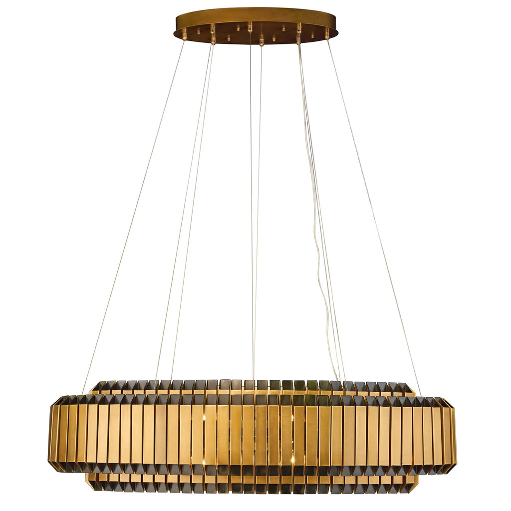 Mod Squad 16 Light Dimmable Dining Round Pendant