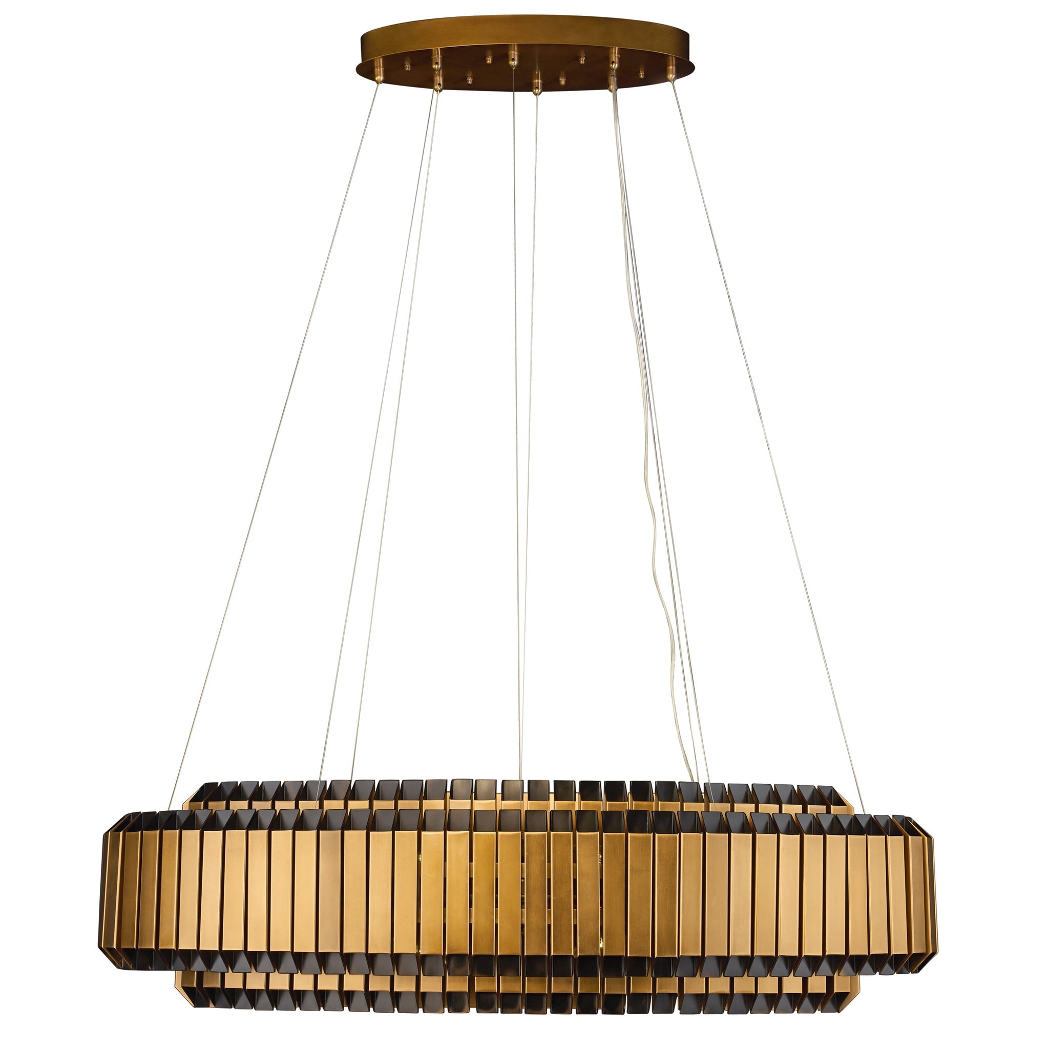 Mod Squad 16 Light Dimmable Dining Round Pendant