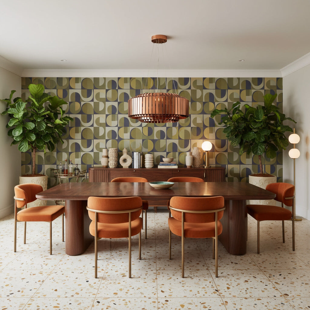 Mod Squad 16 Light Dimmable Dining Round Pendant