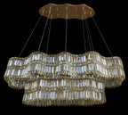 Double Standard 48 inch Dimmable LED Linear Pendant