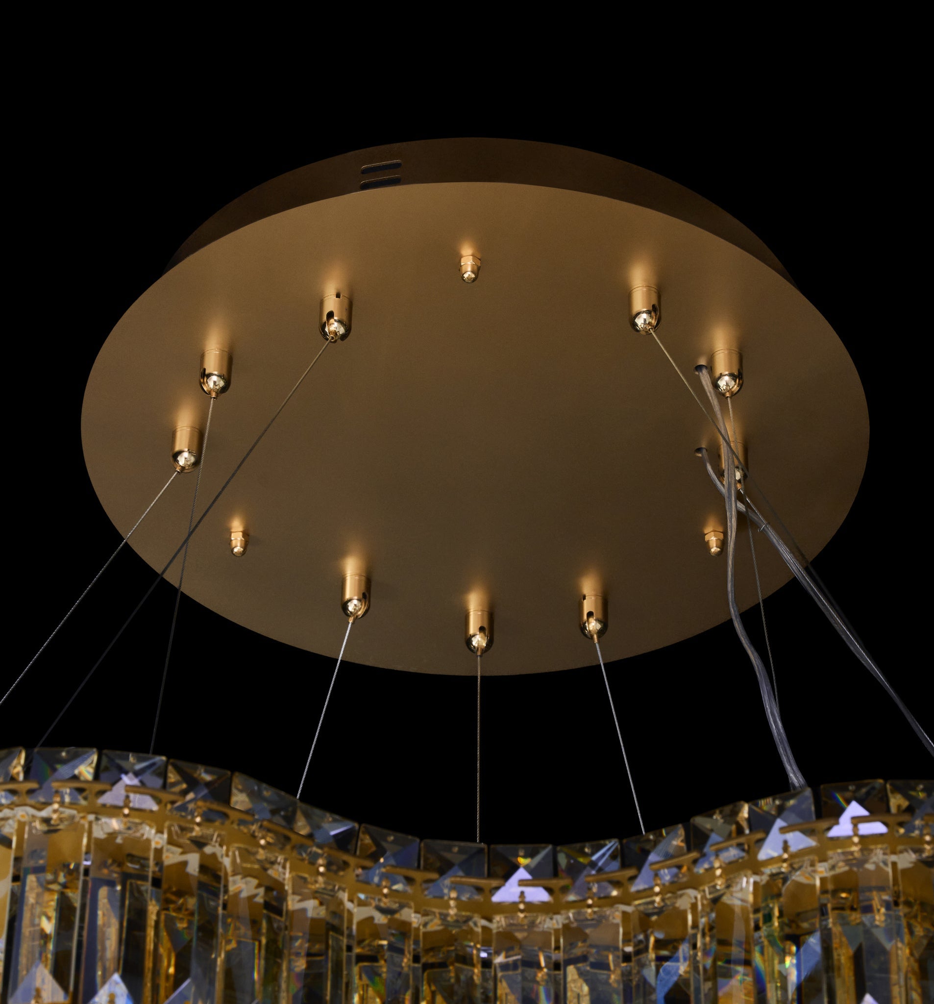 Double Standard 32 inch Dimmable LED Pendant
