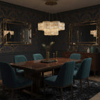 Double Standard 32 inch Dimmable LED Pendant