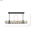 Framework 10 Light Dimmable Linear Pendant
