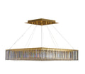 The Long View 12 Light Dimmable Linear Pendant