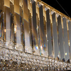 The Long View 12 Light Dimmable Linear Pendant