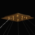 The Long View 12 Light Dimmable Linear Pendant
