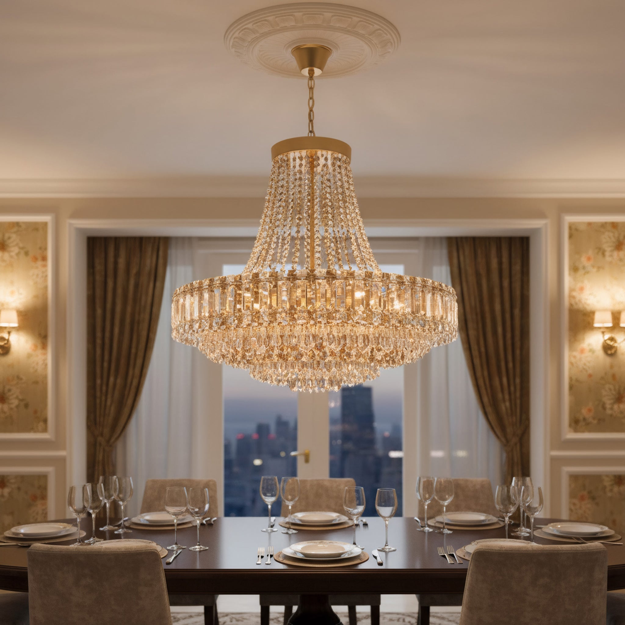 Ain't She Grand 20 Light Chandelier