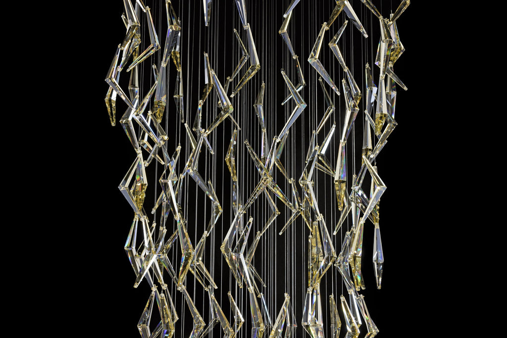Downpour 12 Light Dimmable Pendant