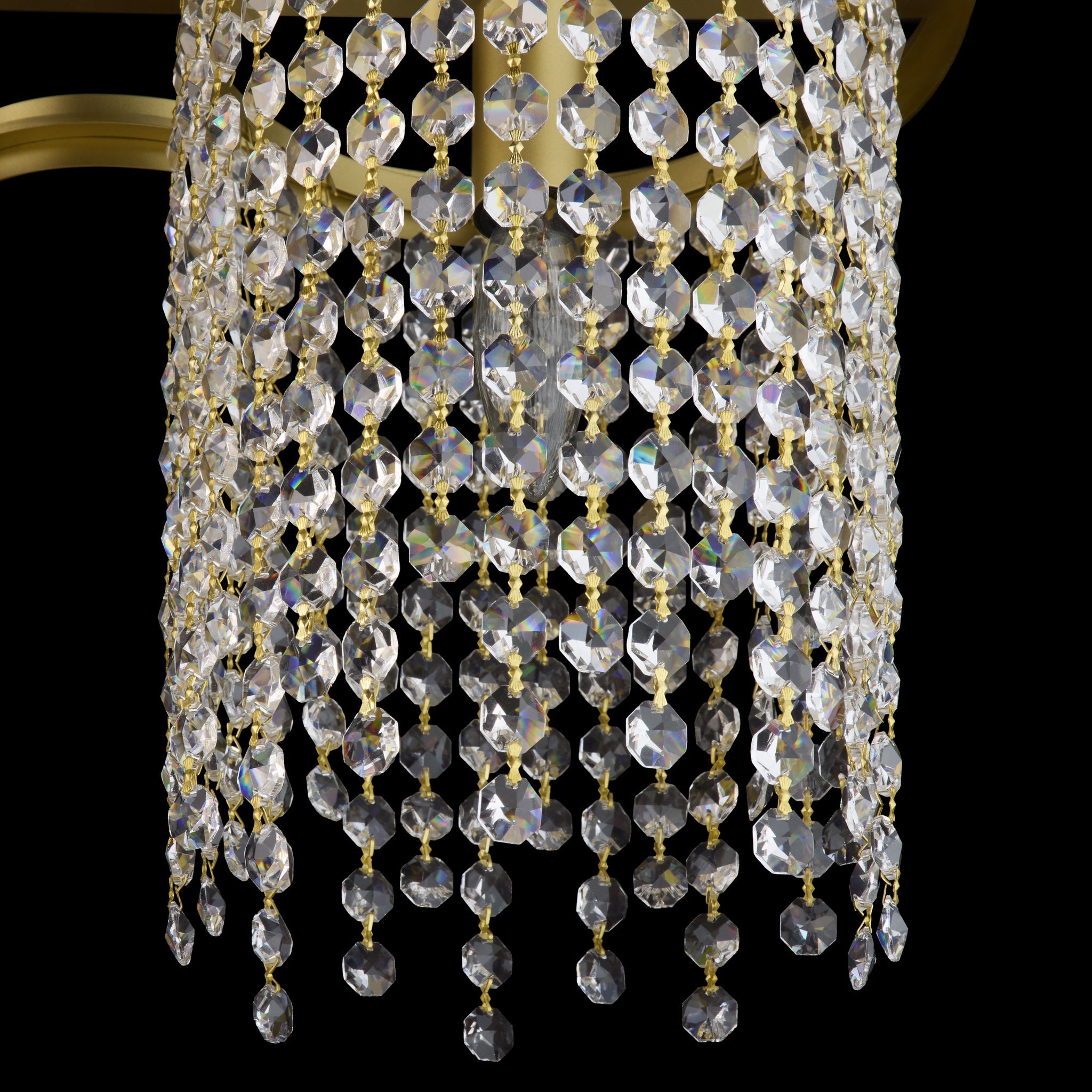 Deco Drippy 6 Light Dimmable Linear Dining Pendant