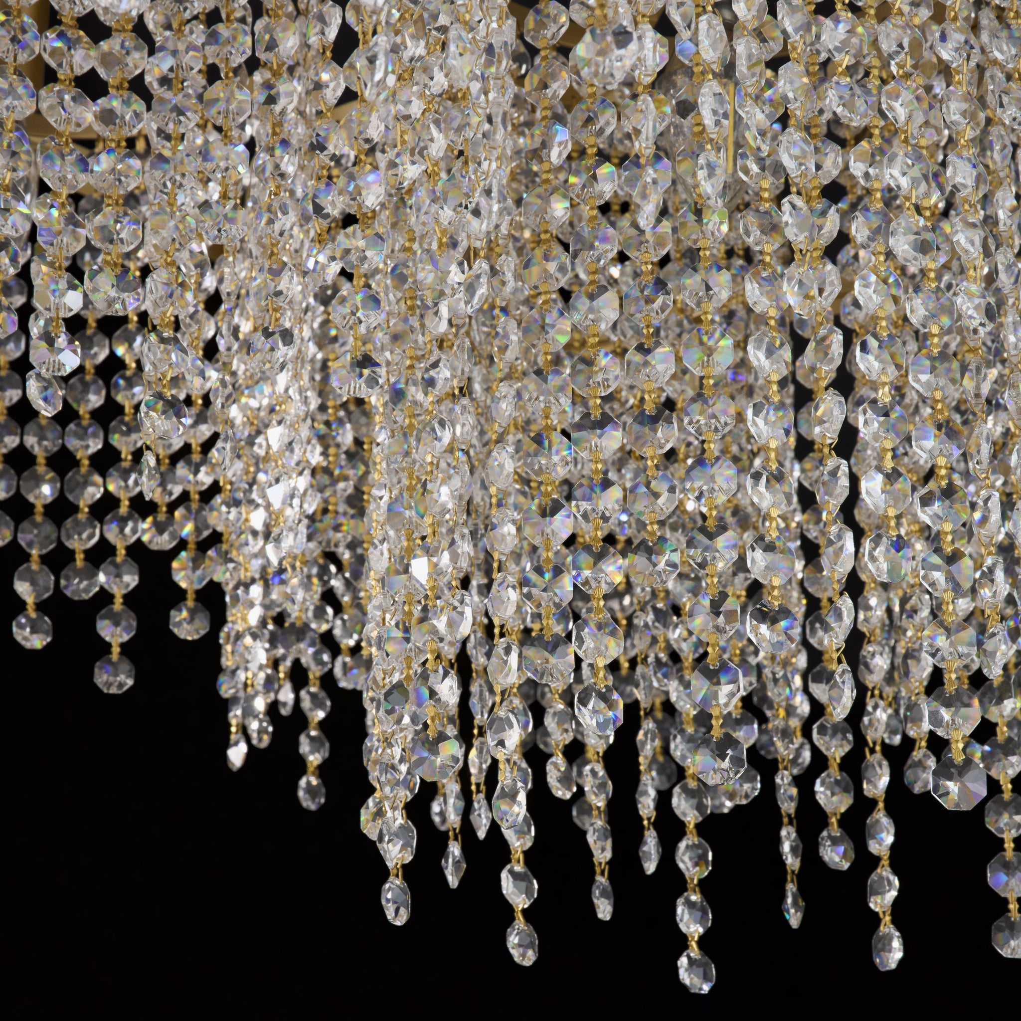 Deco Drippy 7 Light Dimmable Dining Pendant Chandelier