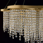 Deco Drippy 7 Light Dimmable Dining Pendant Chandelier